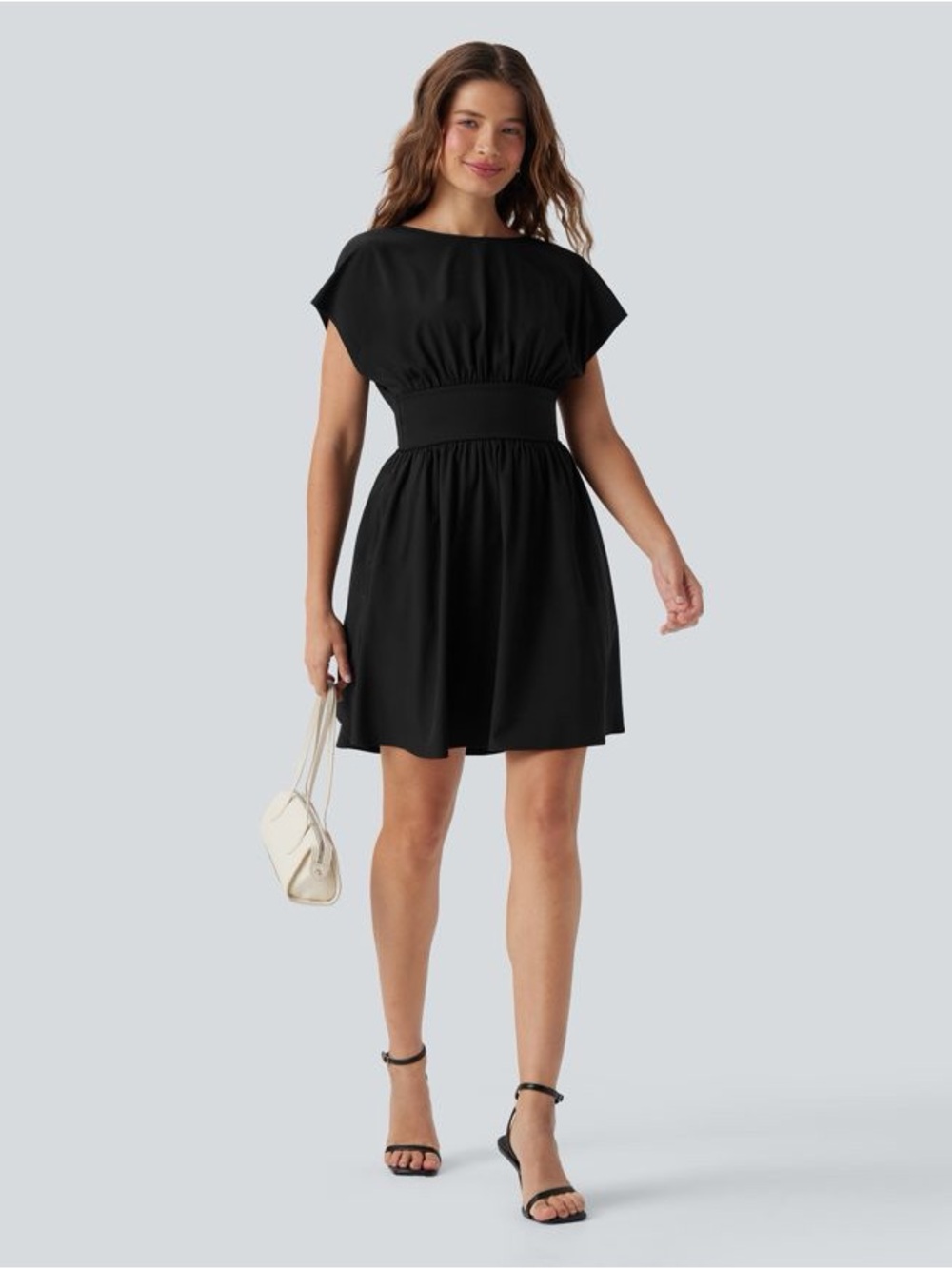 NWT Black Halara Dress